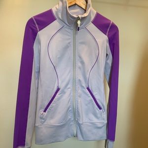 Lululemon Zip up jacket size 4 Power Purple/lilac